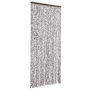 Voir la diapositive 2 : VIDAXL Moustiquaire Marron et beige 90x200 cm Chenille