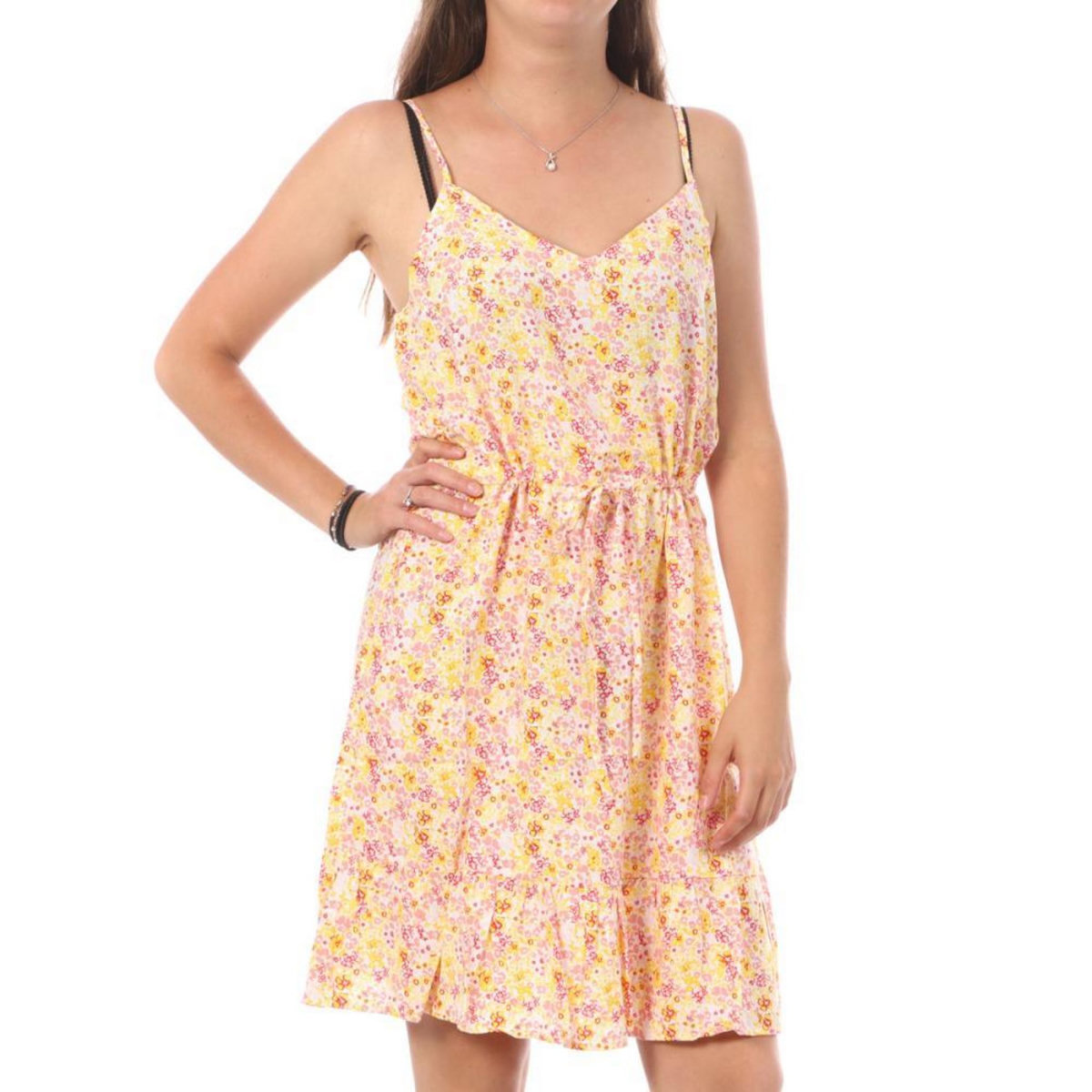 Vero Moda Robe /Jaune Femme Vero Moda Easy Singlet