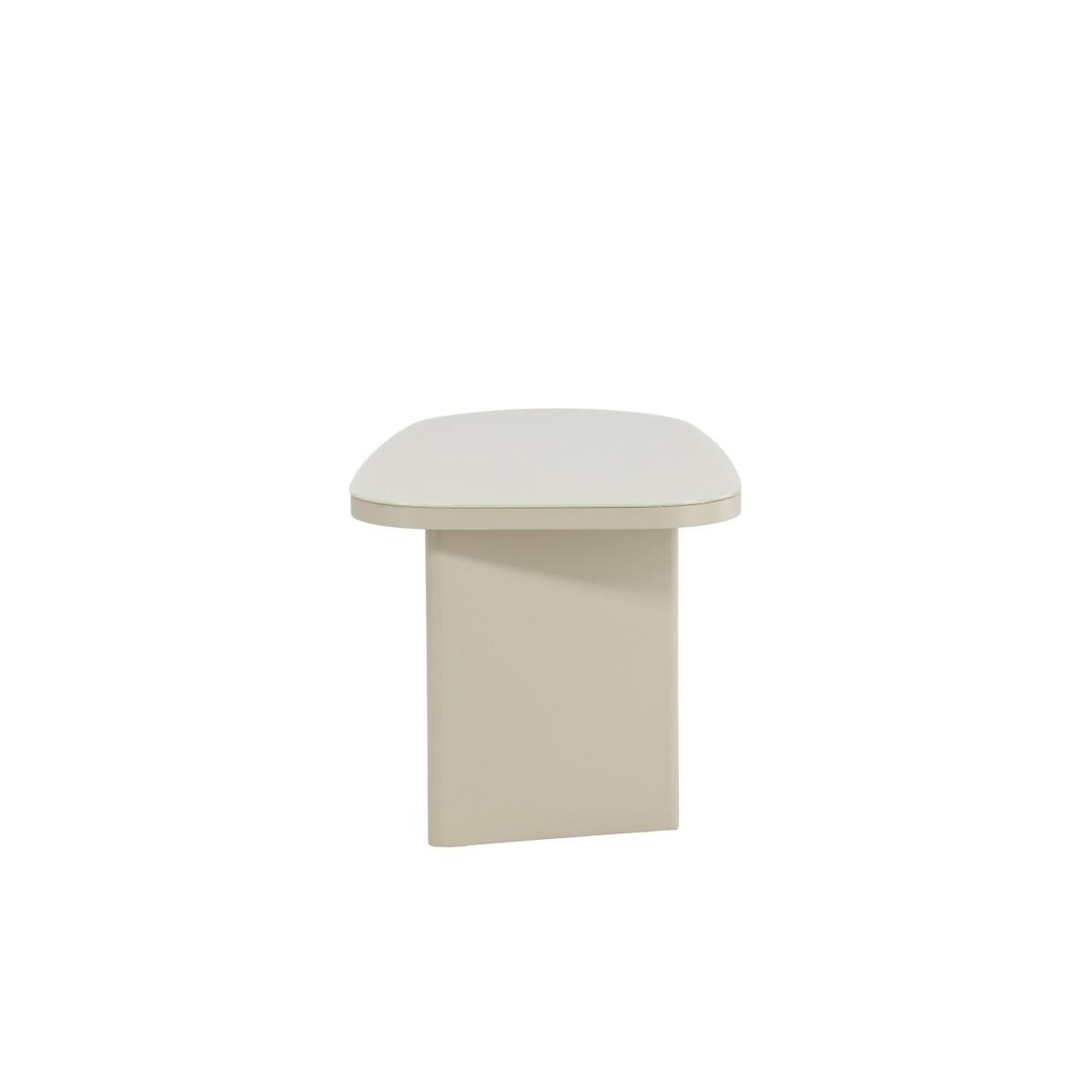 Voir la diapositive 5 : Paris Prix Table d'appoint design  gronvik  70cm beige