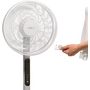 Voir la diapositive 2 : VIOLA Spring X9 Ventilateur sur pied Silencieux et Puissant avec télécommande - 9 vitesses + Turbo et Eco - écran LED et minuterie