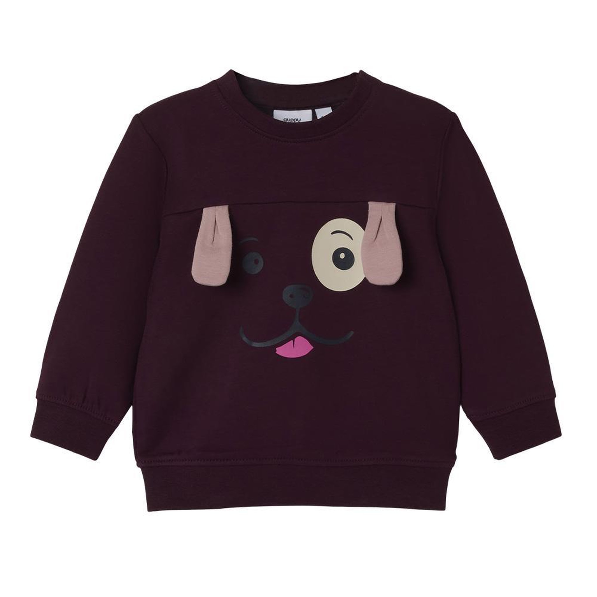 Voir la diapositive 1 : NAME IT Sweat Prune Fille Guppy Foelly