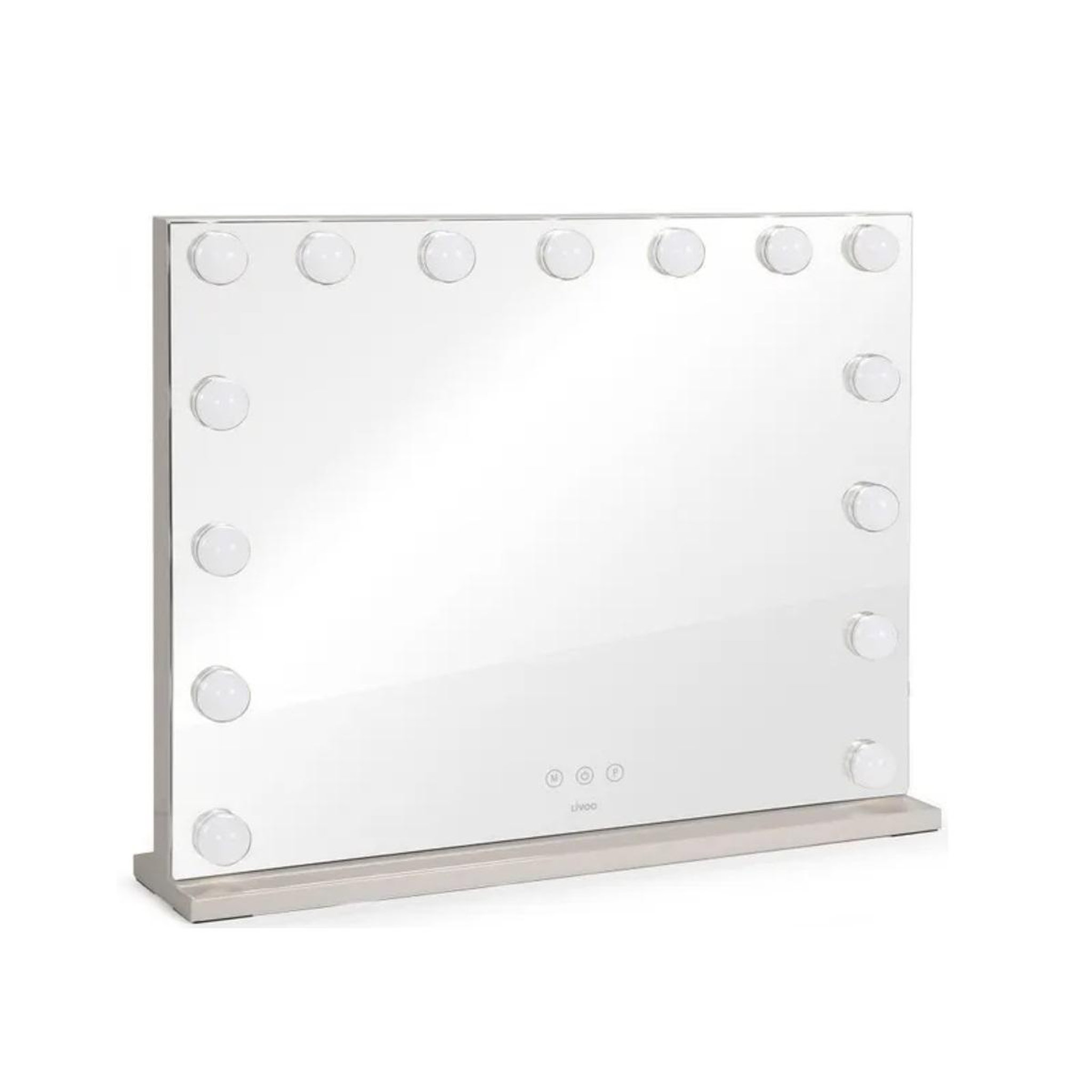 LIVOO Miroir lumineux 24w gris - dos207