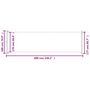 Voir la diapositive 6 : VIDAXL Auvent lateral retractable de patio 180x600 cm Rouge