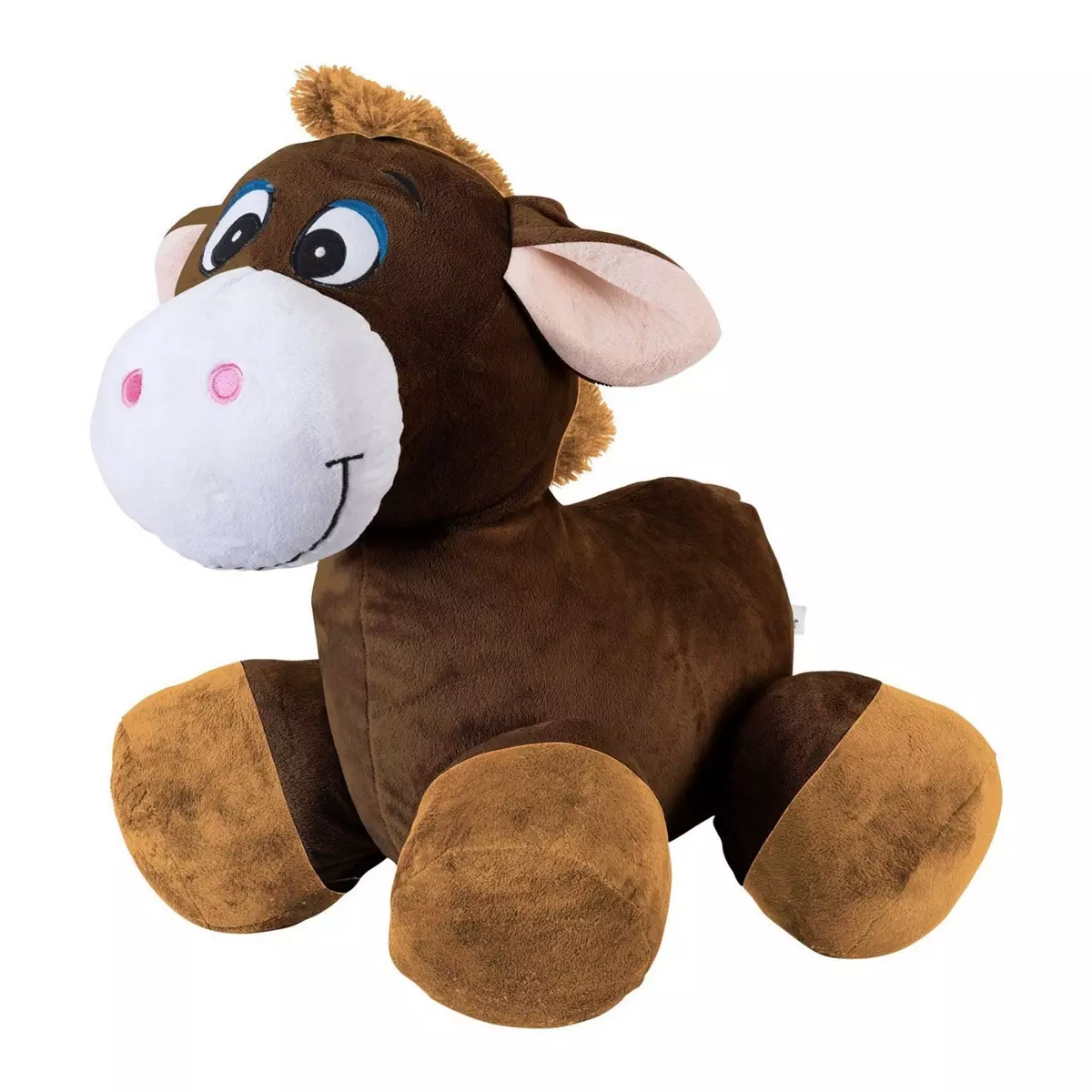 Ferry Jacques & Cie Peluche gonflable cheval 