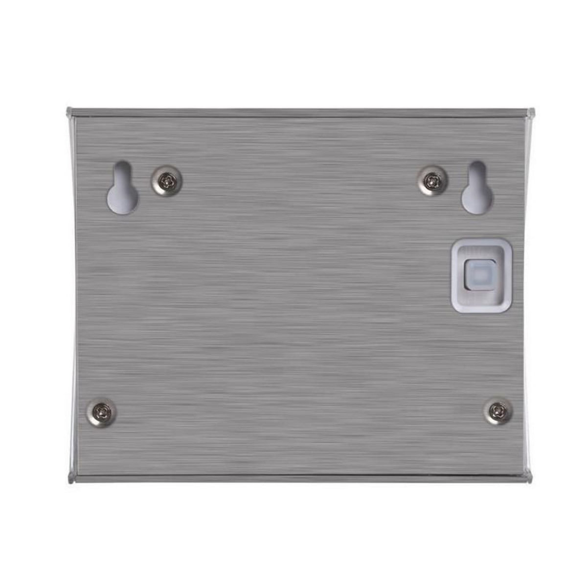 Lumisky Lot de 2 projecteurs solaires WALLY Blanc Acier H10cm