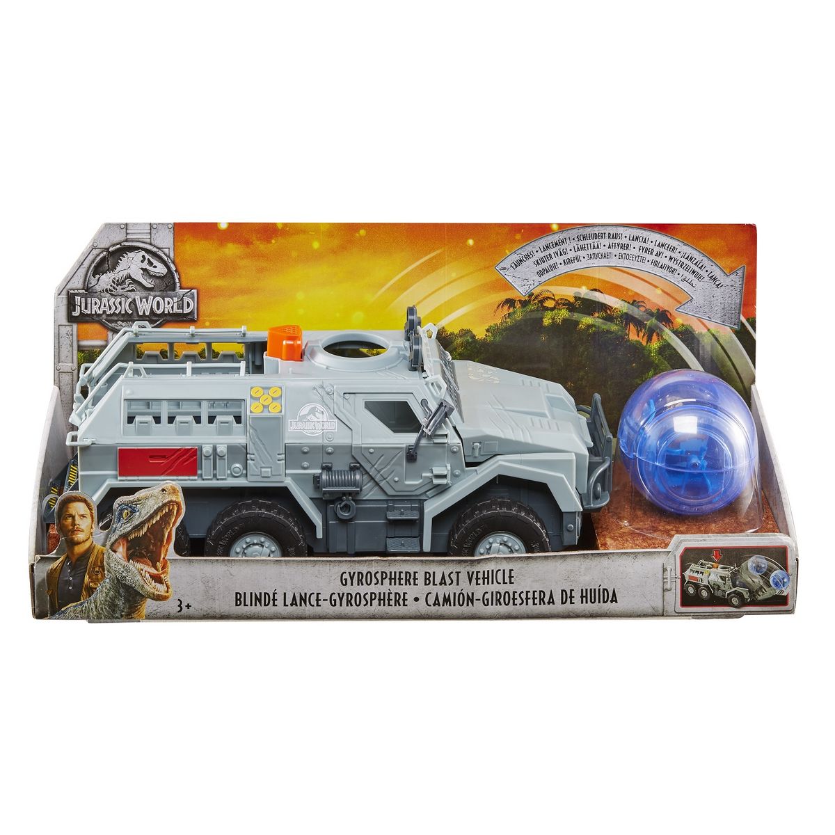 MATTEL Véhicule héros Jurassic World
