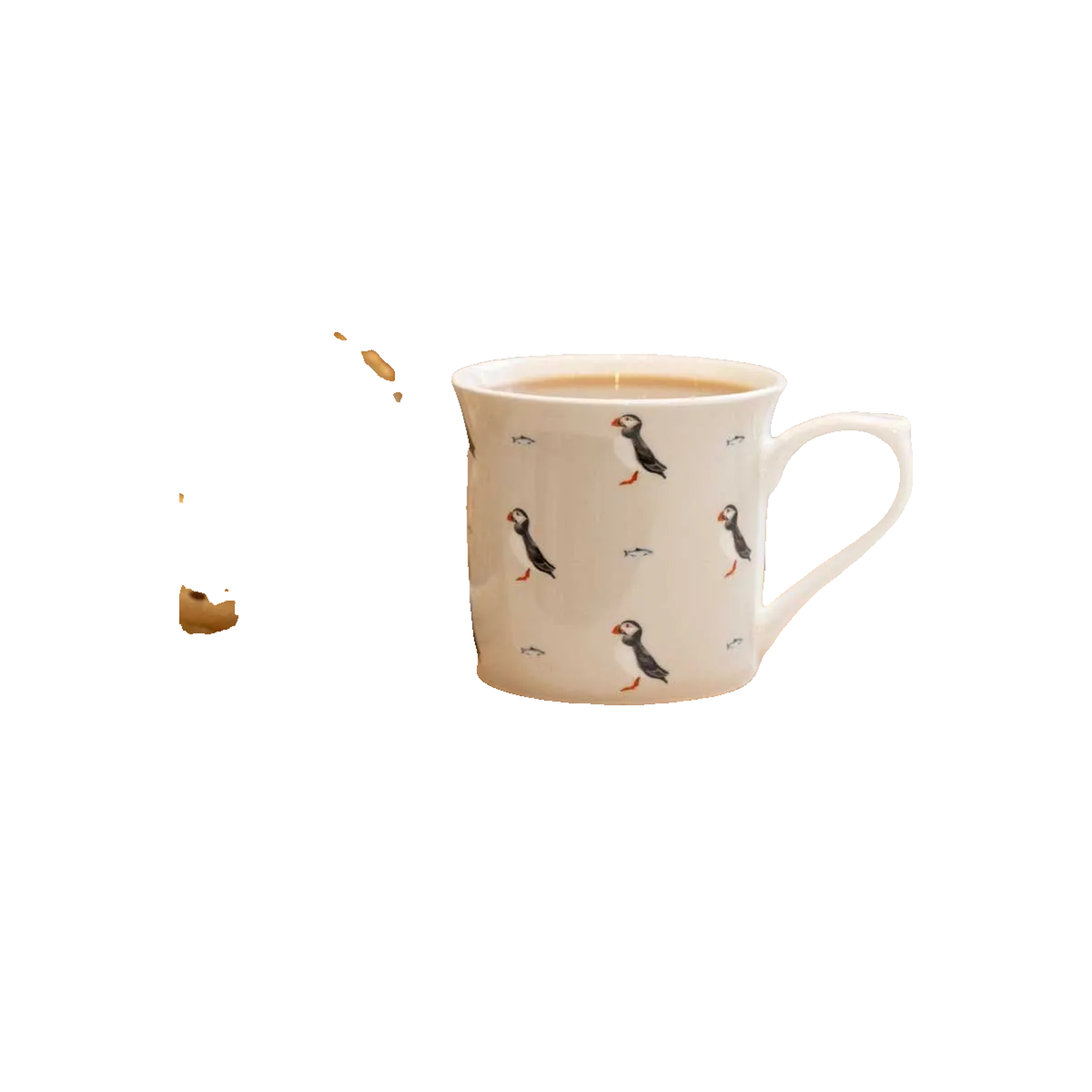 Voir la diapositive 5 : CRAFT Tasse Craft puffin design 300ml en porcelaine fine