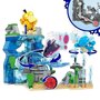 Voir la diapositive 2 : MATTEL Jeu de construction Mattel MEGA Pokémon Aventure Aquatique Bleu