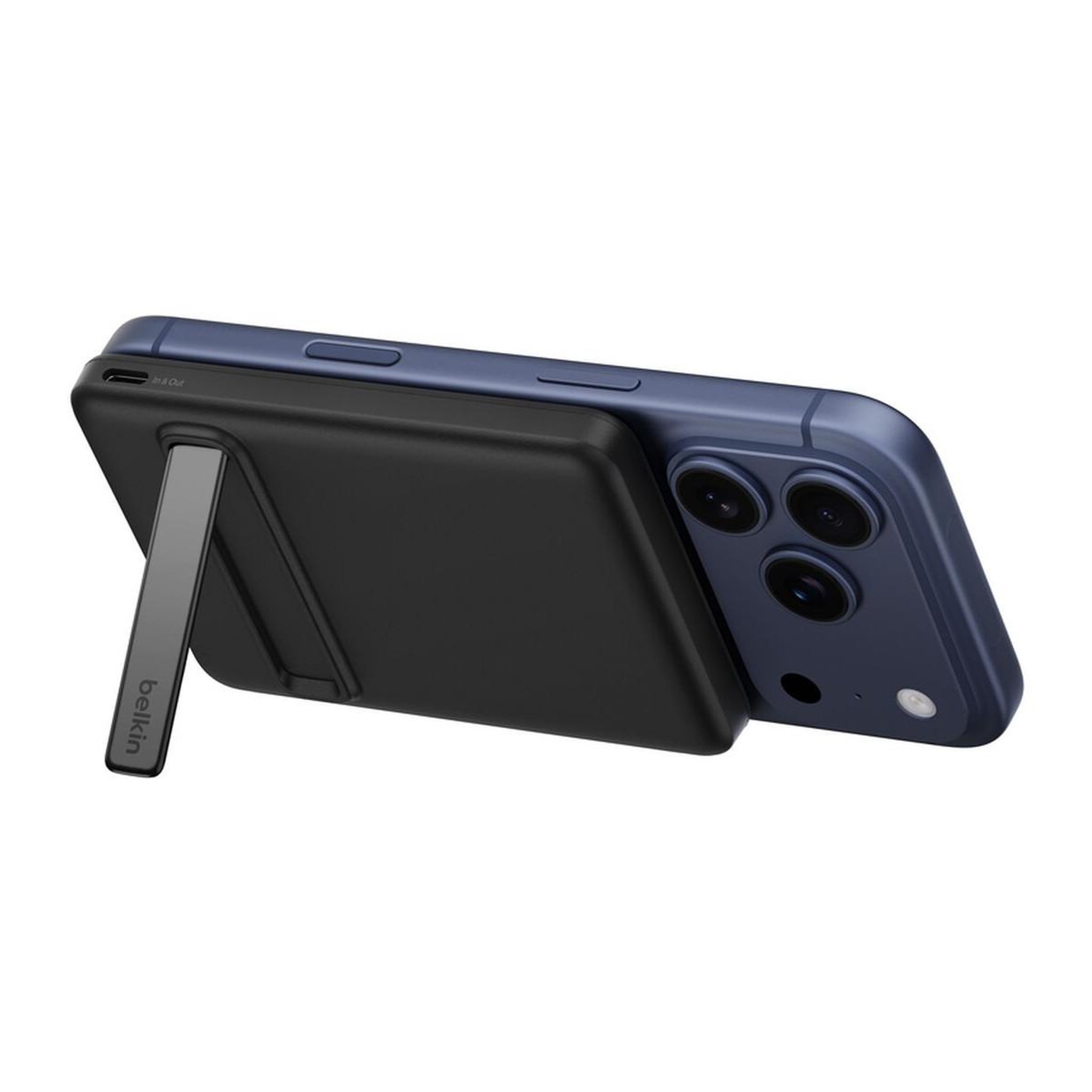 Voir la diapositive 2 : Belkin Batterie externe boostcharge 15w magnetique noir