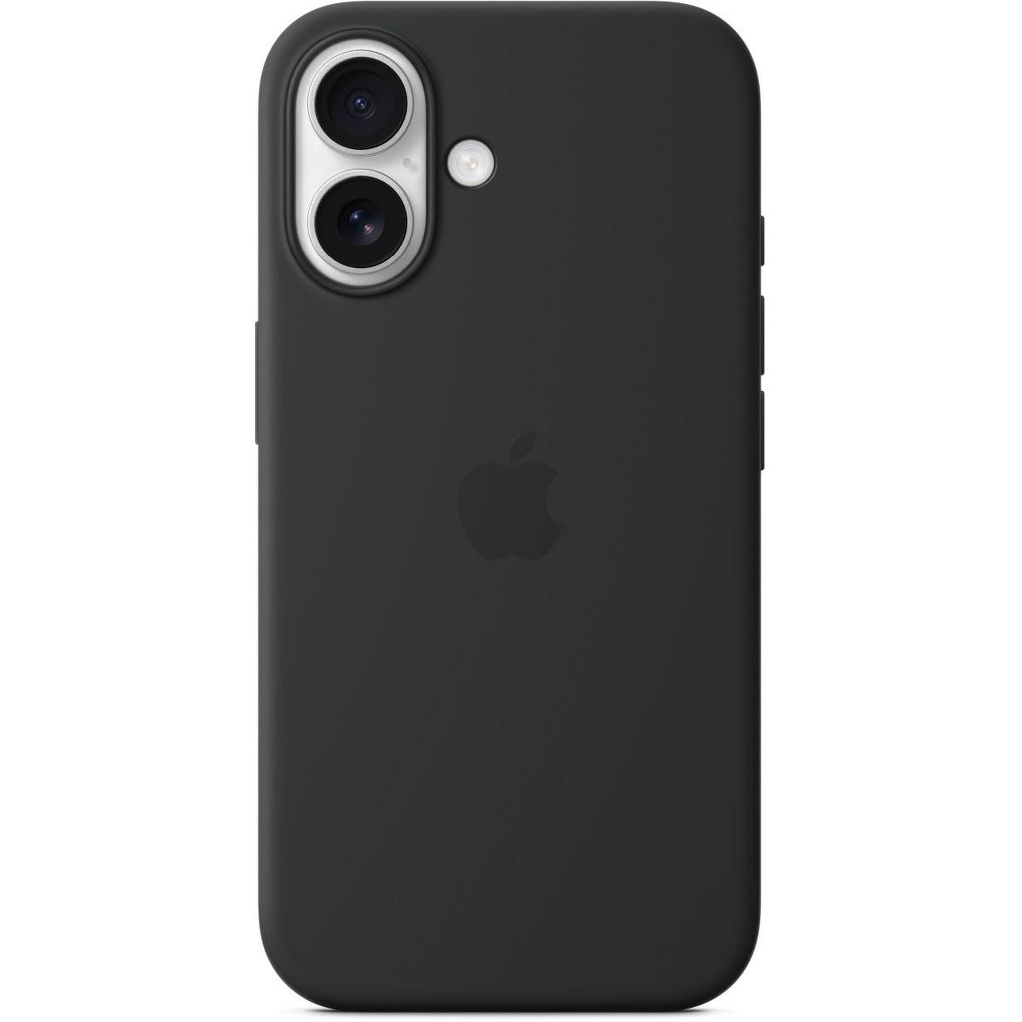 Voir la diapositive 4 : APPLE Coque iphone 16 silicone magsafe noir