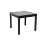 Voir la diapositive 4 : Habitat et Jardin Salon de Jardin extensible luxe 90/180  Porto 8  - Phoenix - Noir/Gris foncé - 1 Table 90/180 + 8 Fauteuils