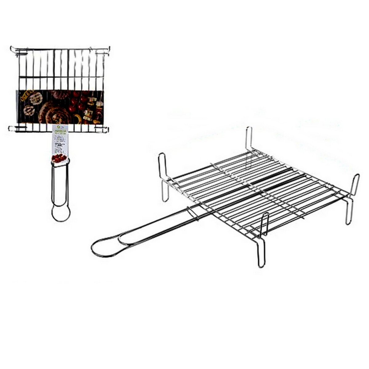Grille de barbecue rectangulaire 30x40 cm - Barbecue et accessoire