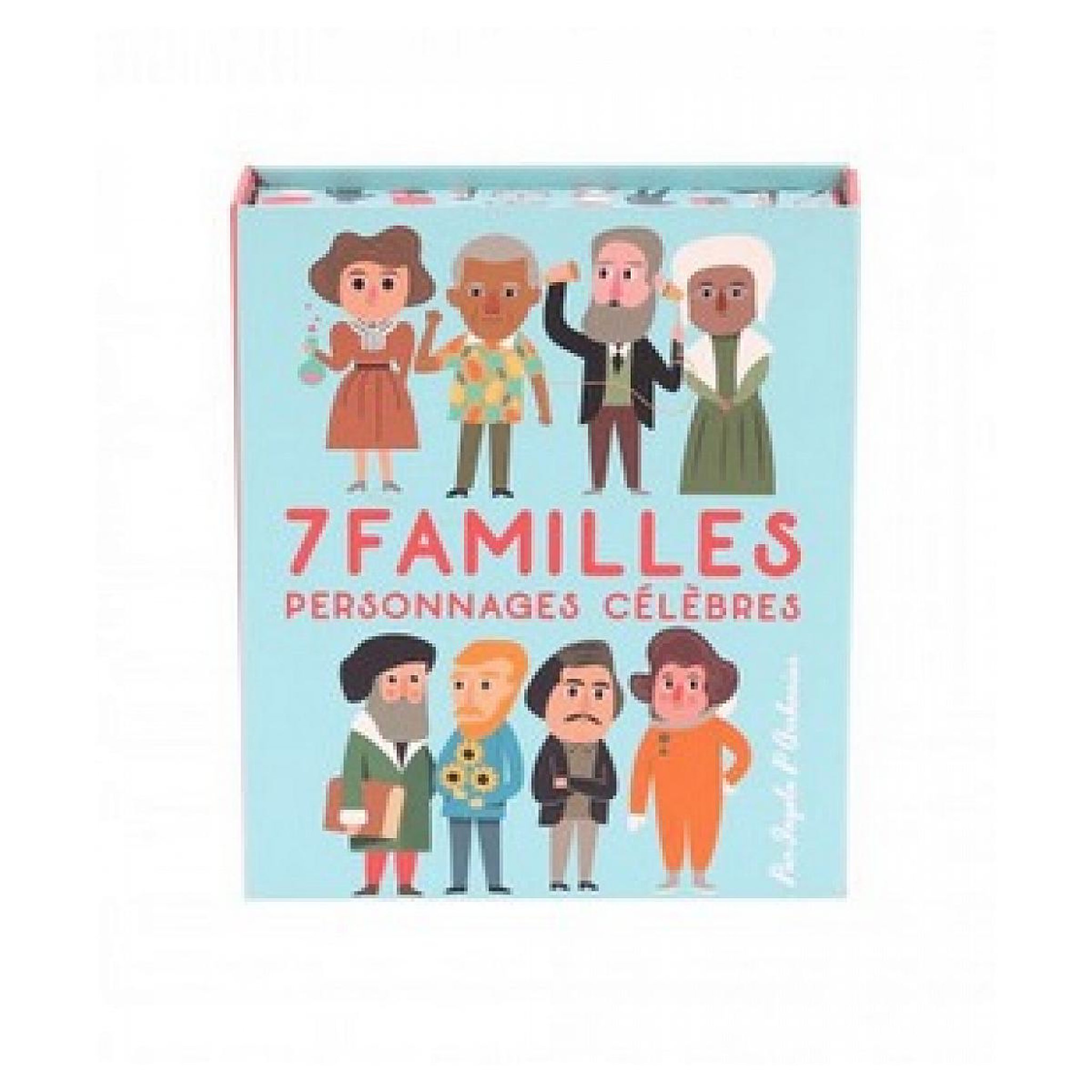 Vilac Jeu de 7 familles personnages celebres Ingela P.Arrhenius