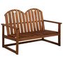 Voir la diapositive 3 : VIDAXL Salon de jardin 4 pcs bois d'acacia solide