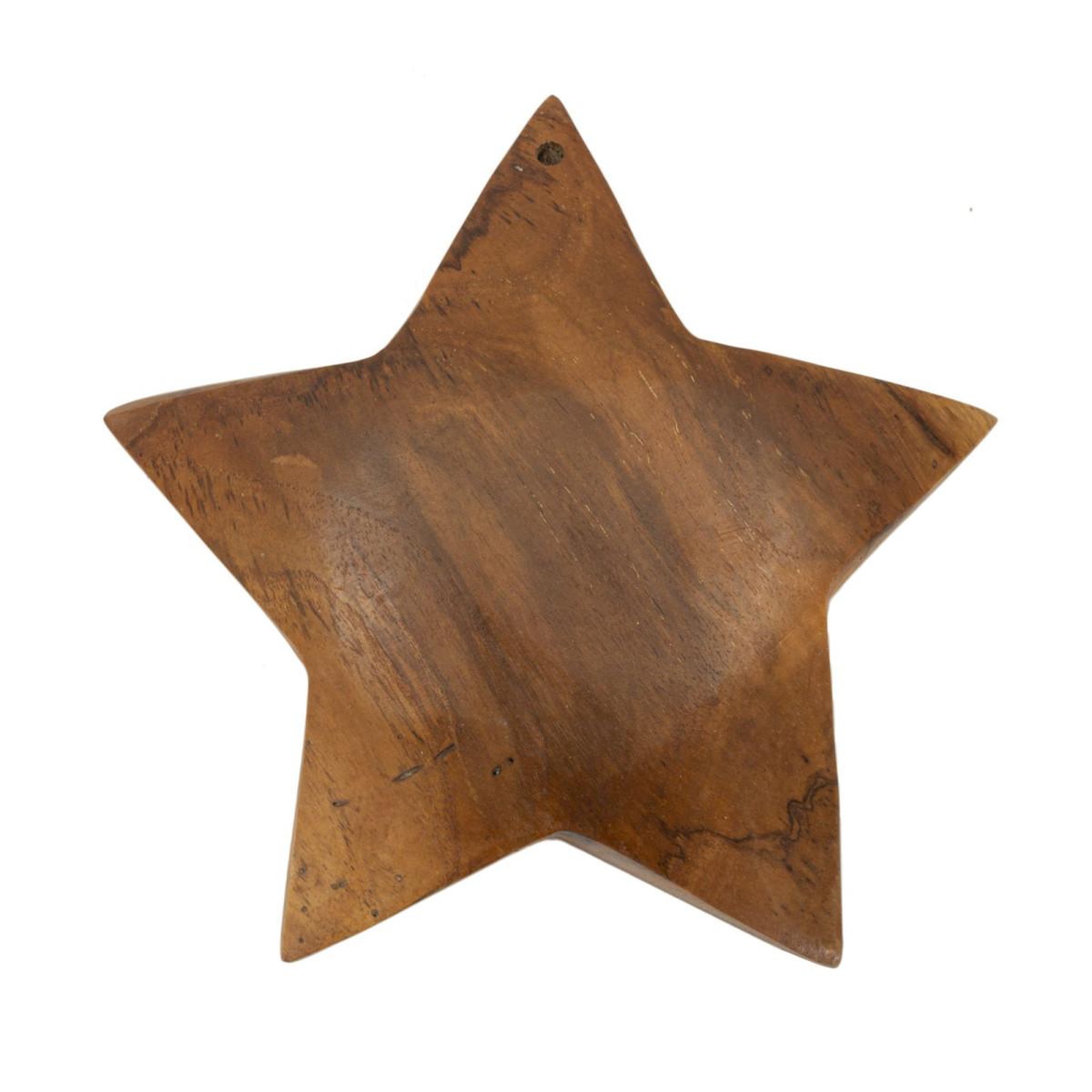 Voir la diapositive 3 : Paris Prix Étoile déco en teck  bintang  19cm naturel
