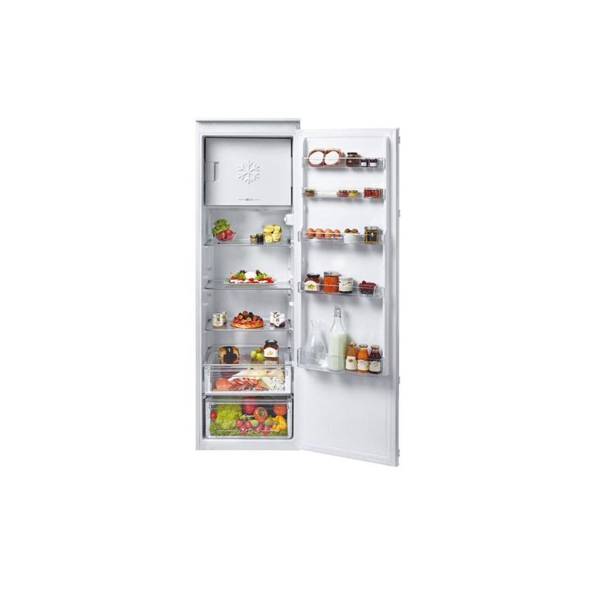 Candy Réfrigérateurs 1 porte intégrable 286l - CM4S518EW