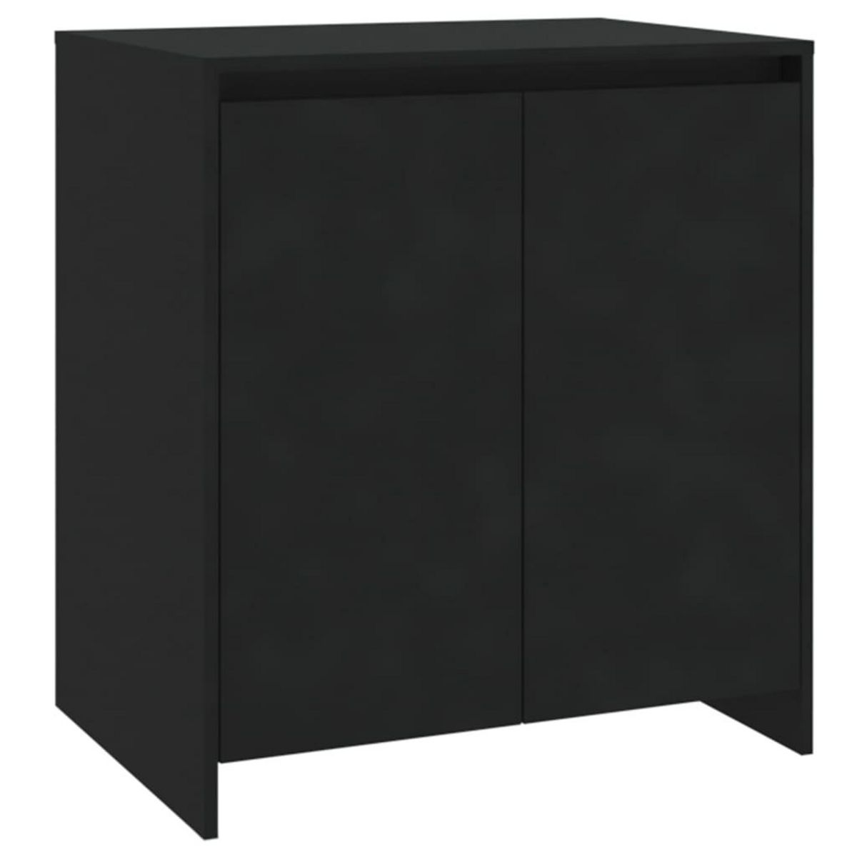 VIDAXL Buffet Noir 70x41x75 cm Bois d'ingenierie