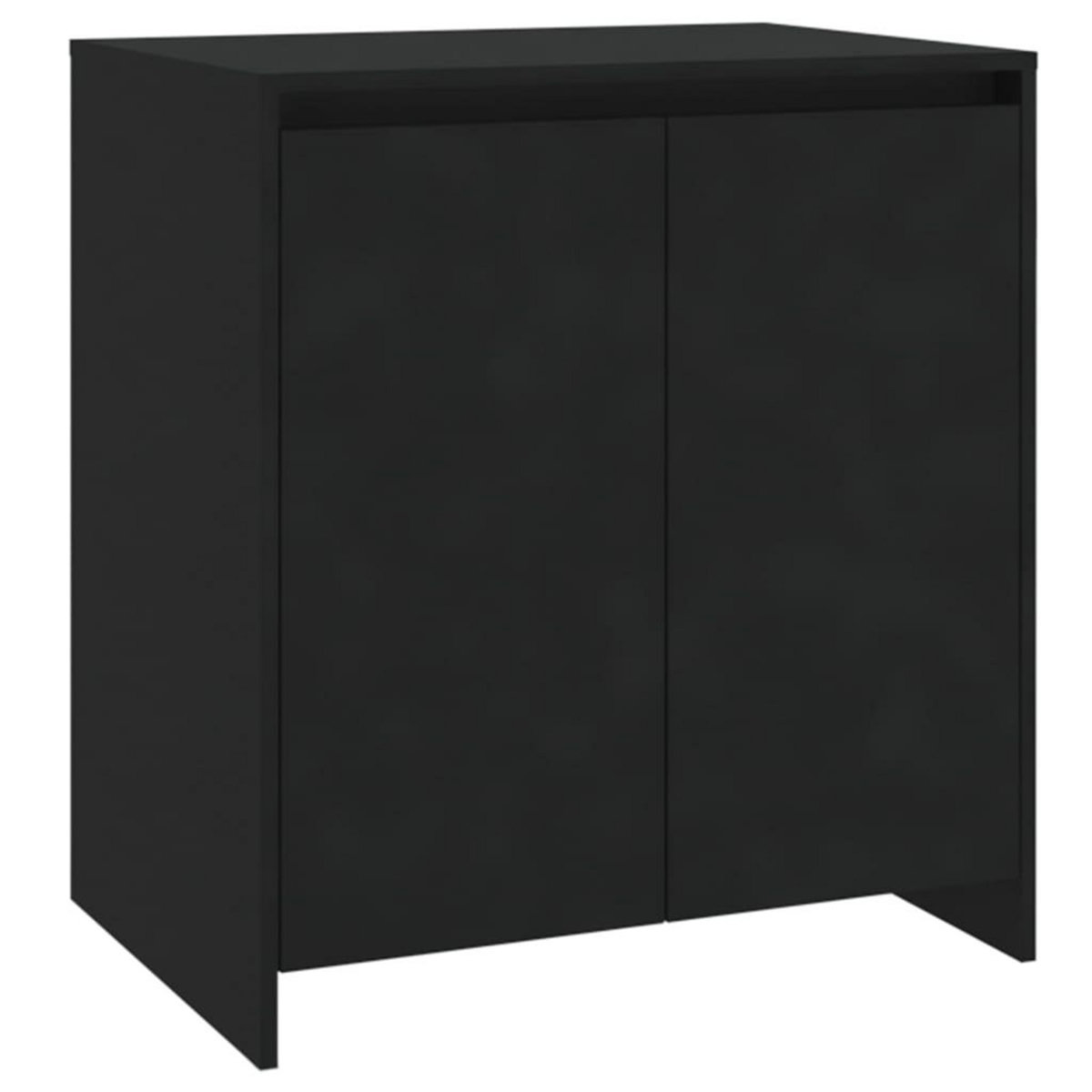 VIDAXL Buffet Noir 70x41x75 cm Bois d'ingenierie