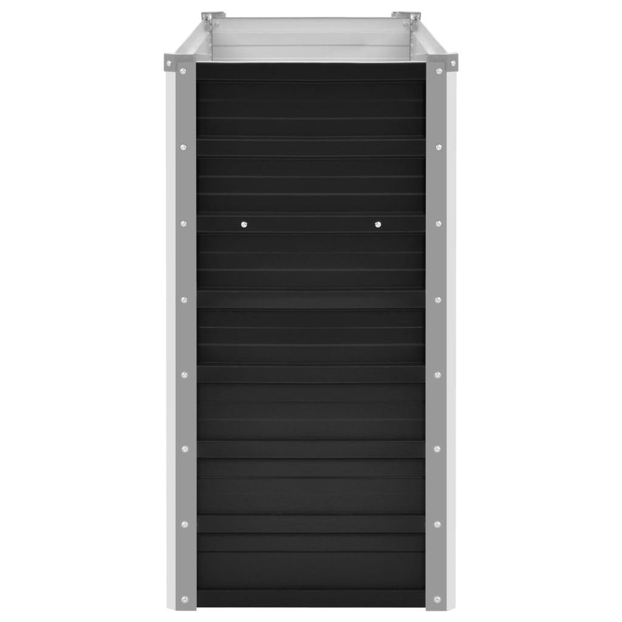 Voir la diapositive 4 : VIDAXL Lit sureleve de jardin Anthracite 100x40x77 cm Acier galvanise