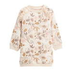 Petit Béguin Robe enfant en molleton Chincha. Coloris disponibles : Beige