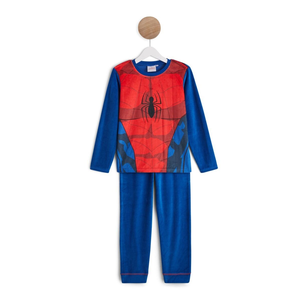 SPIDERMAN Ensemble pyjama velours garçon