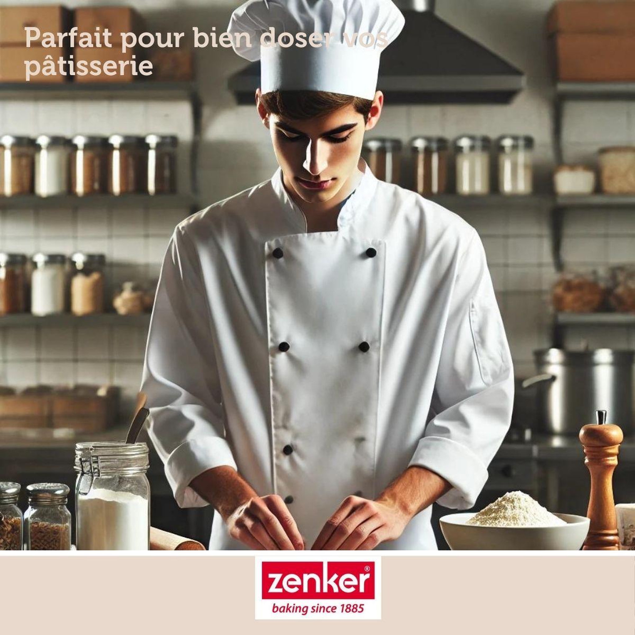 Voir la diapositive 5 : ZENKER Verre doseur 1 litre zenker smart pastry