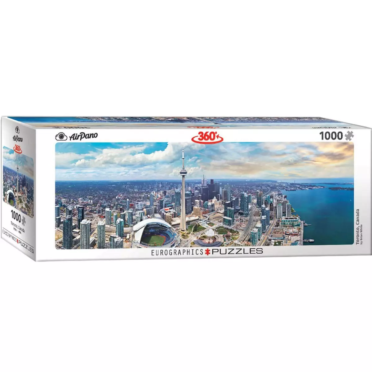 Eurographics Puzzle 1000 pièces panoramique : Toronto, Canada