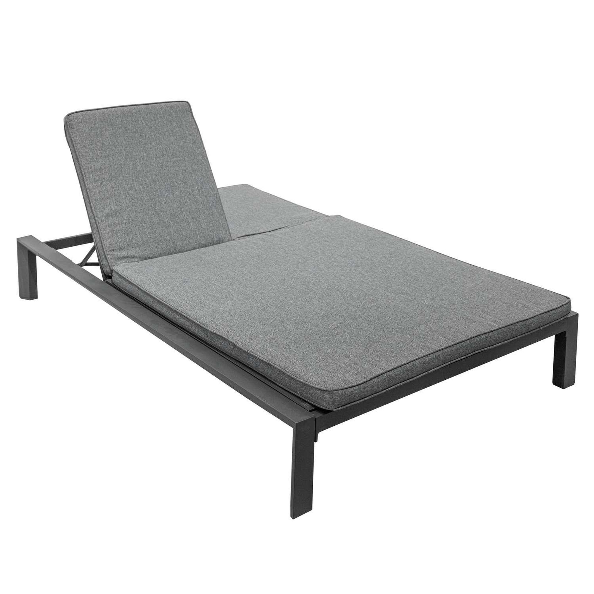 Voir la diapositive 1 : HESPERIDE Lit de piscine double evasion en aluminium