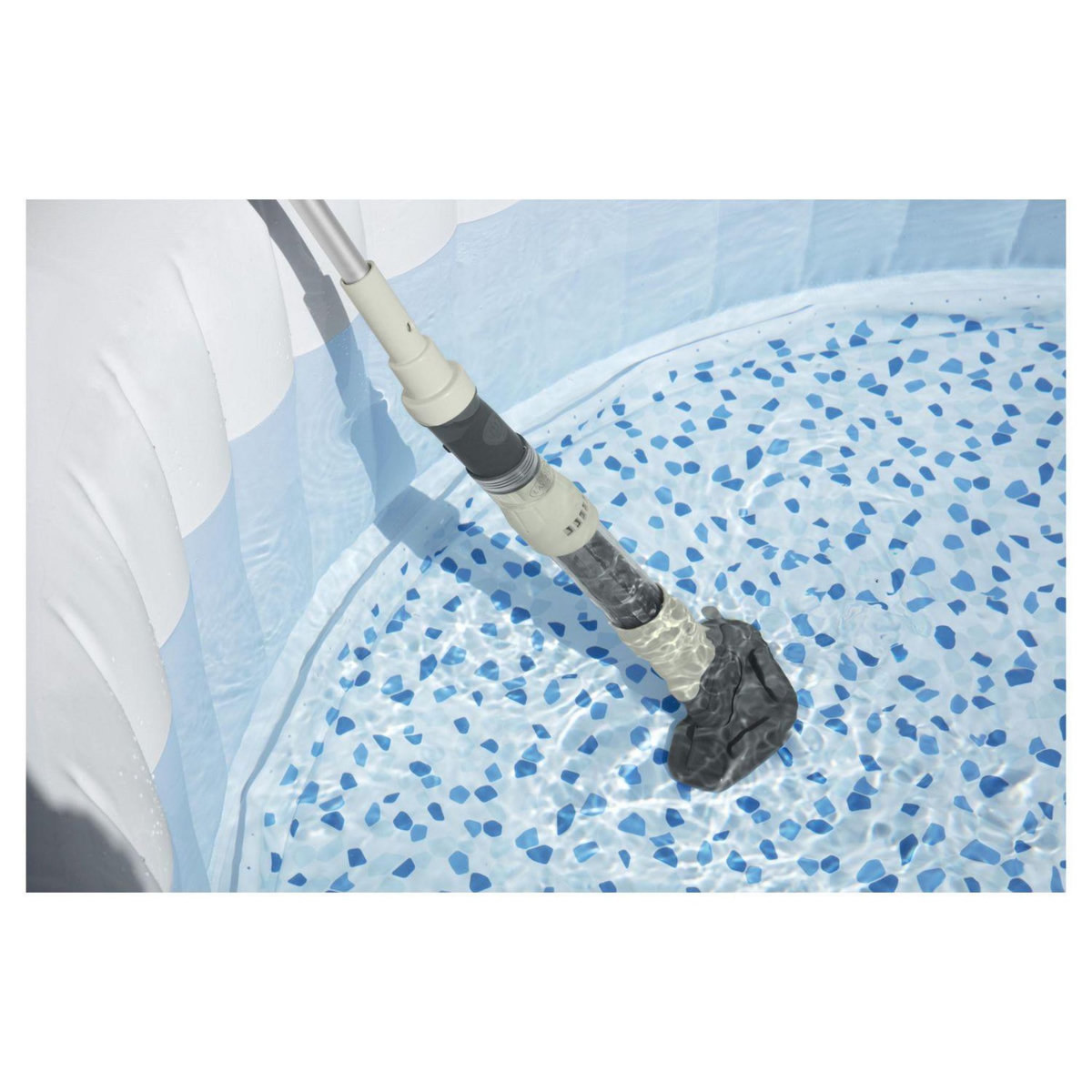 BESTWAY Balai aspirateur électrique pour piscine et spa AQUASCAN