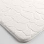 Voir la diapositive 2 : Paris Prix Tapis de Bain  Ricochet  50x120cm Blanc