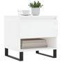 Voir la diapositive 3 : VIDAXL Tables basses 2 pcs blanc brillant 50x46x50cm bois d'ingenierie