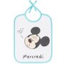 Babycalin Lot de 7 bavoirs semainier Disney - Mickey