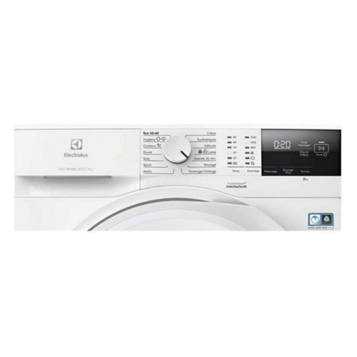 ELECTROLUX Lave-linge frontal 60cm 9kg 1400 tours/min - EW6FI4109RA