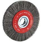 Leman Brosse métallique en acier ondulé 200mm