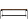 Voir la diapositive 4 : VIDAXL Table basse Chene marron 100x50x35 cm Bois d'ingenierie
