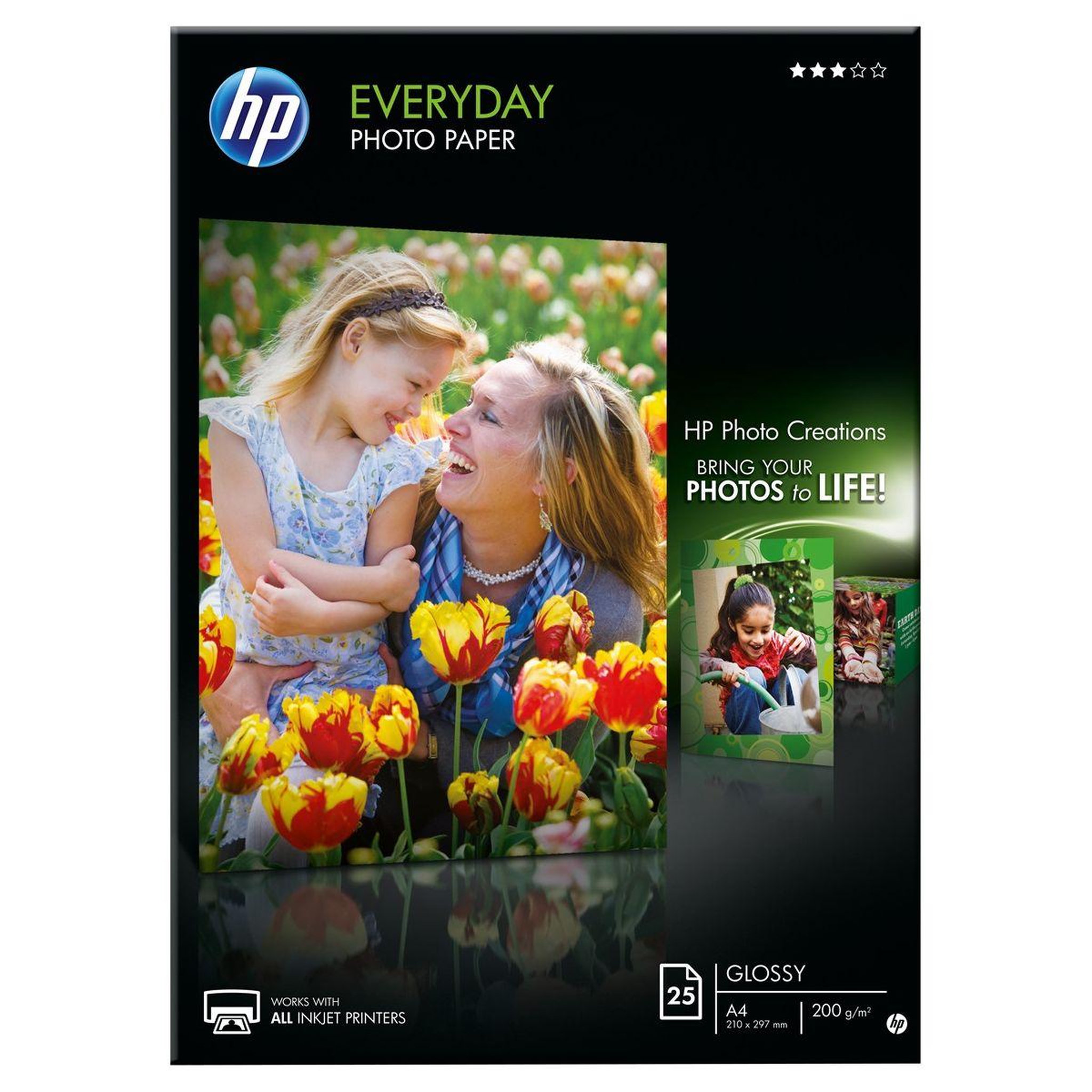 HP Papier photo Q5451A - A4-25f-200g/m²