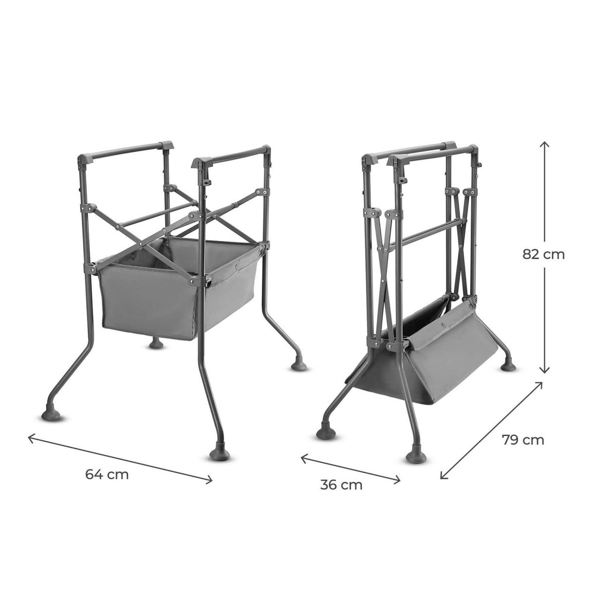 KINDERKRAFT Baignoire avec table à langer sur structure BUBBLY