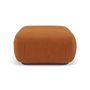 Voir la diapositive 3 : LISA DESIGN Penelope - pouf en velours texturé