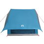 Voir la diapositive 6 : VIDAXL Tente de camping A Frame 3 personnes en bleu imperméable