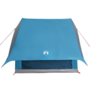 Voir la diapositive 6 : VIDAXL Tente de camping A Frame 3 personnes en bleu imperméable