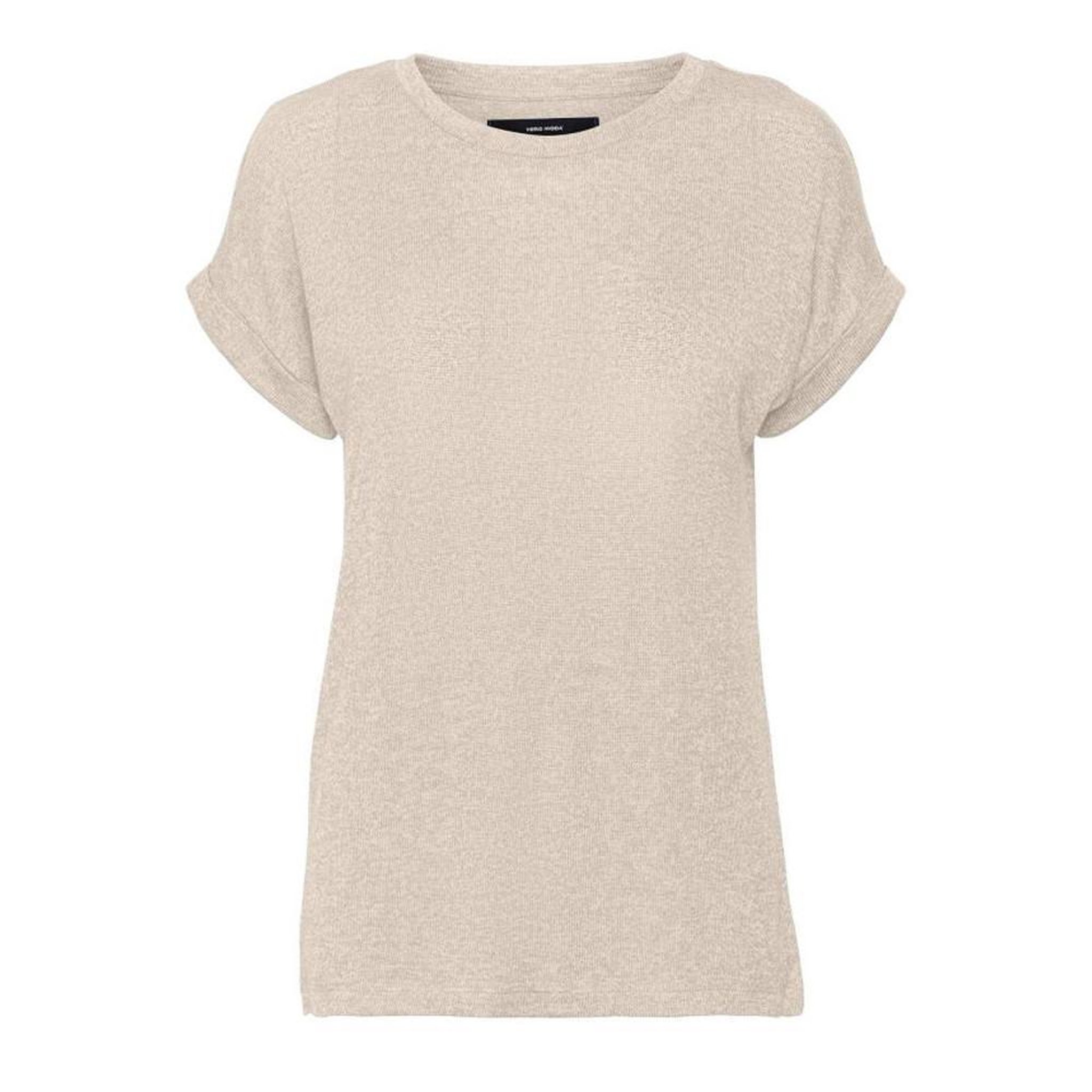 Vero Moda T-Shirt Beige Femme Vero Moda Brianna. Coloris disponibles : Beige