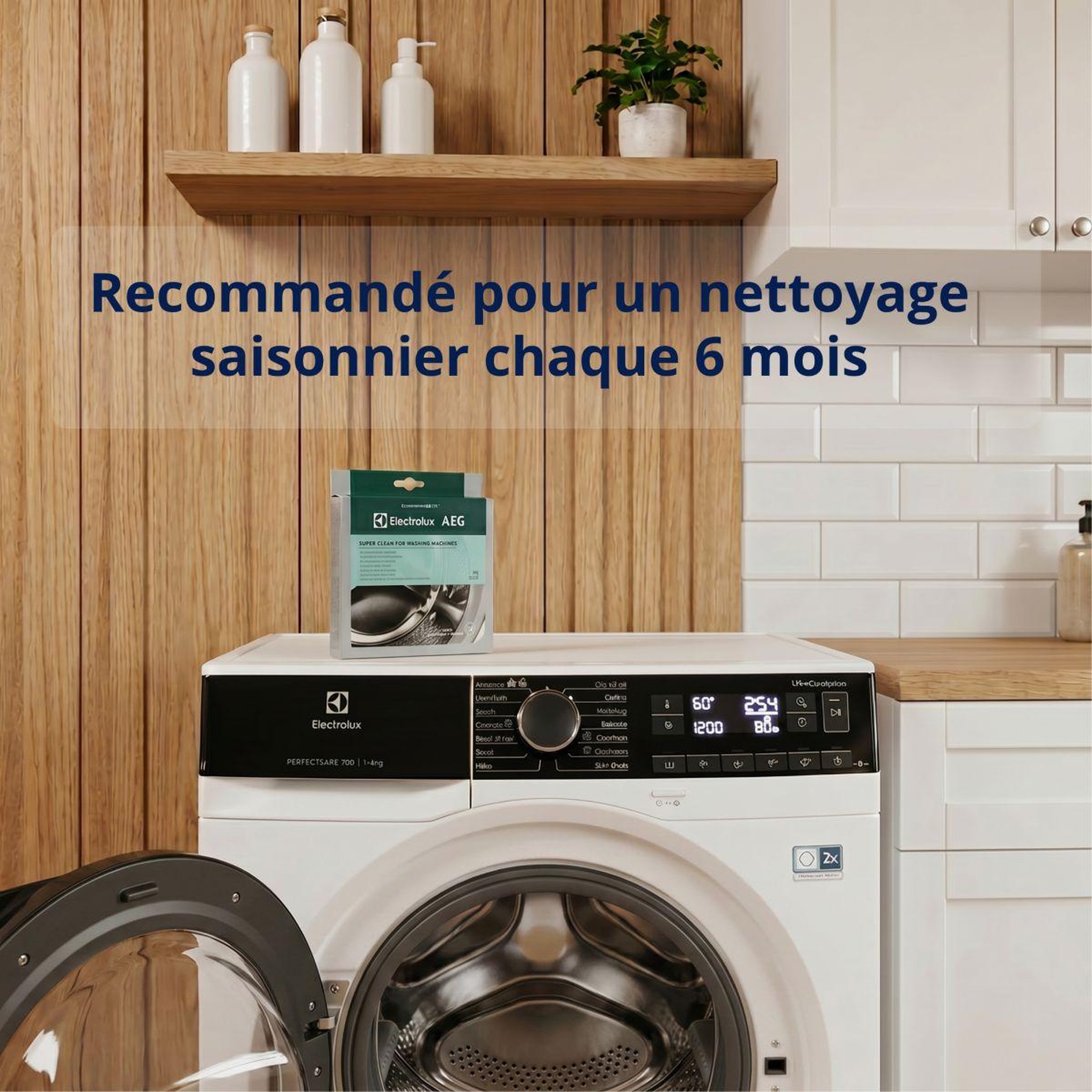 Voir la diapositive 3 : ELECTROLUX Nettoyant super clean pour lave-linge & lave-vaiss
