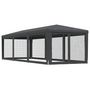 Voir la diapositive 5 : VIDAXL Tente de fete avec 8 parois laterales en maille Anthracite 3x9m