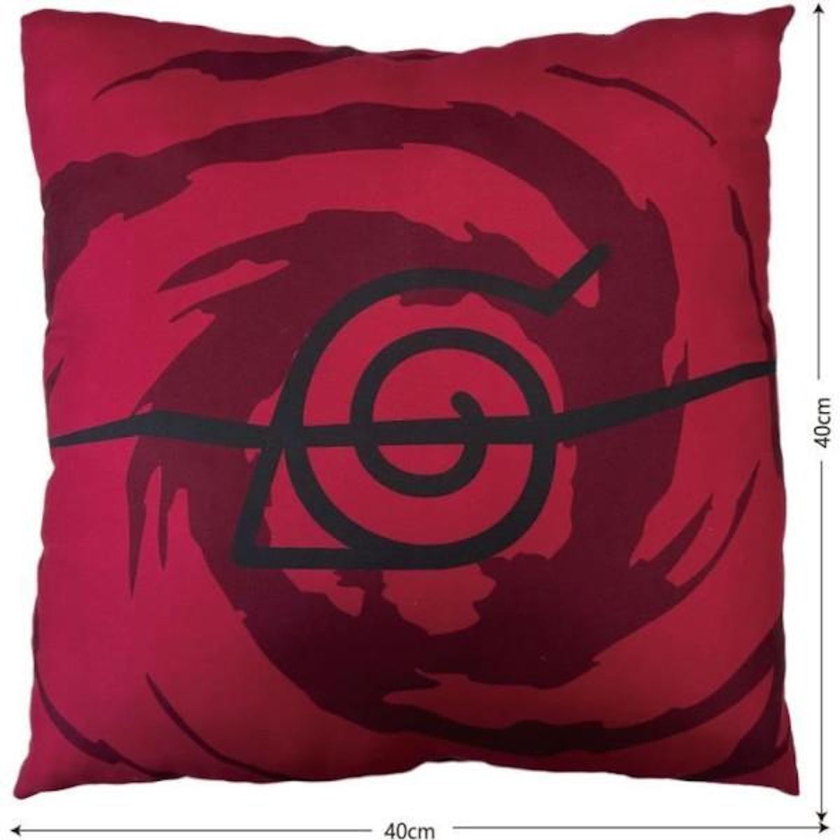 NARUTO Coussin double face - Carré - NARUTO SHIPPUDEN - Akatsuki - Microfibre - 40 x 40 cm