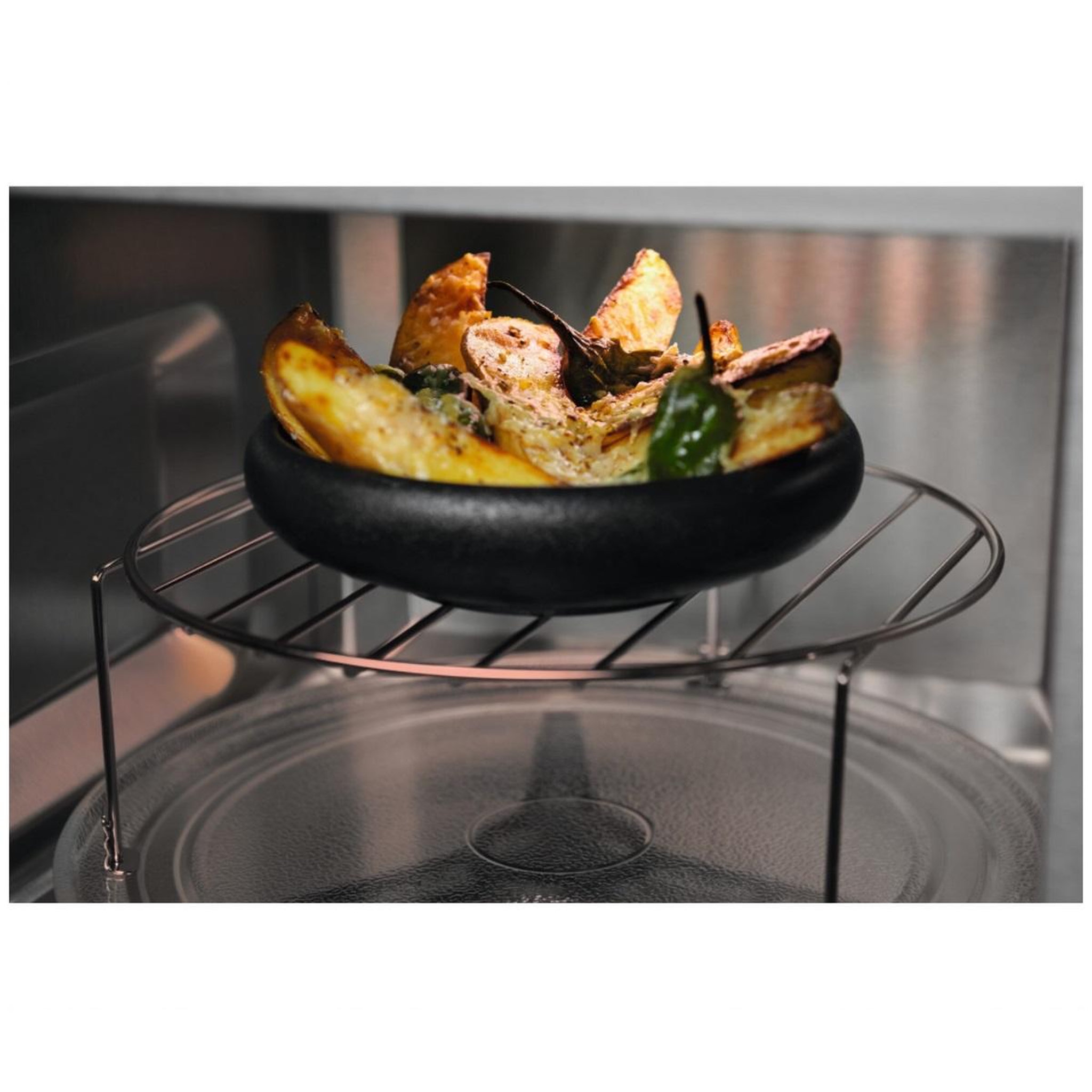Voir la diapositive 5 : ELECTROLUX Micro-ondes gril encastrable 20l 800w noir/inox - kmsd203tmx