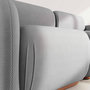 Voir la diapositive 5 : LISA DESIGN Penelope - canapé droit modulable 2 places en velours texturé