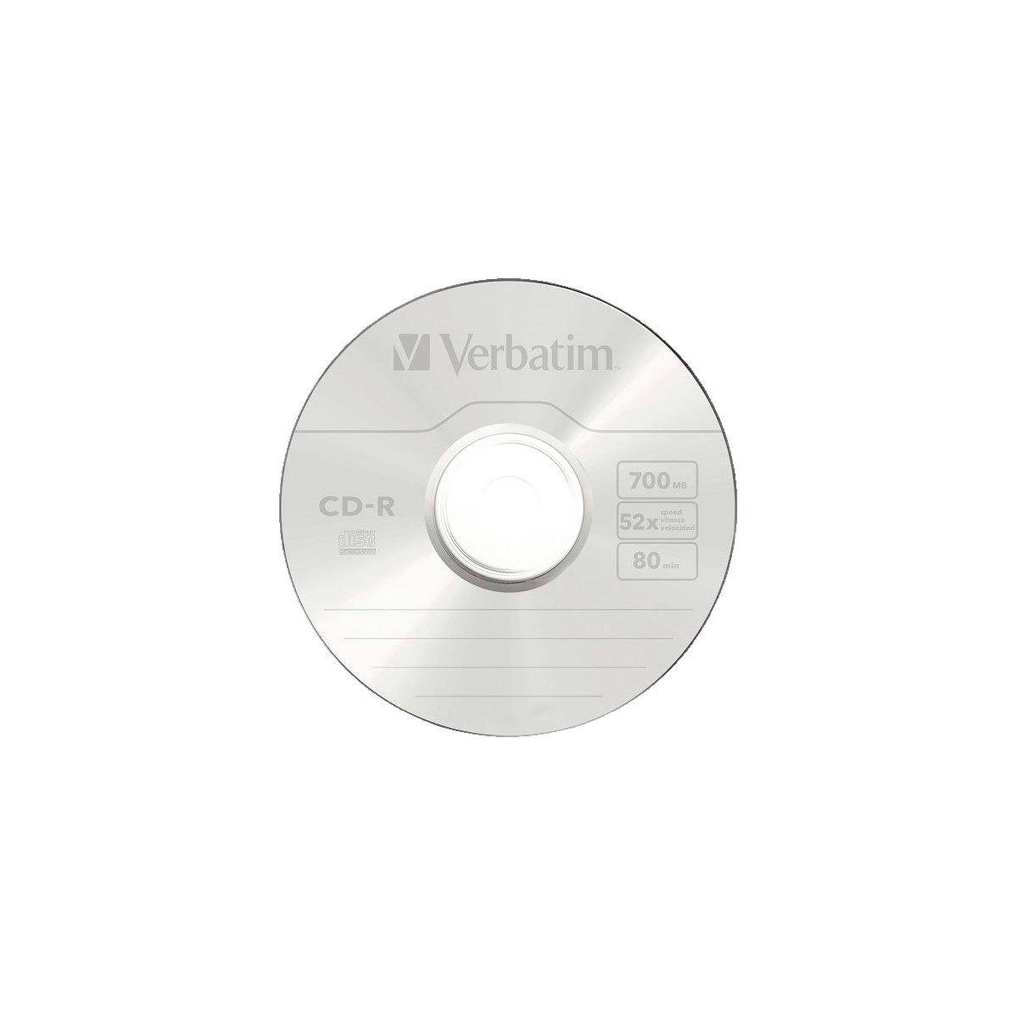 Voir la diapositive 3 : Verbatim CD-R vierge Verbatim DataLifePlus - Pack de 50 - 700 Mo - Vitesse 52x
