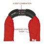 Voir la diapositive 3 : Master lock Chaîne Antivol Vélo [Combinaison] [90 cm Chaîne] [Rouge] 8392EURDPROCOLR