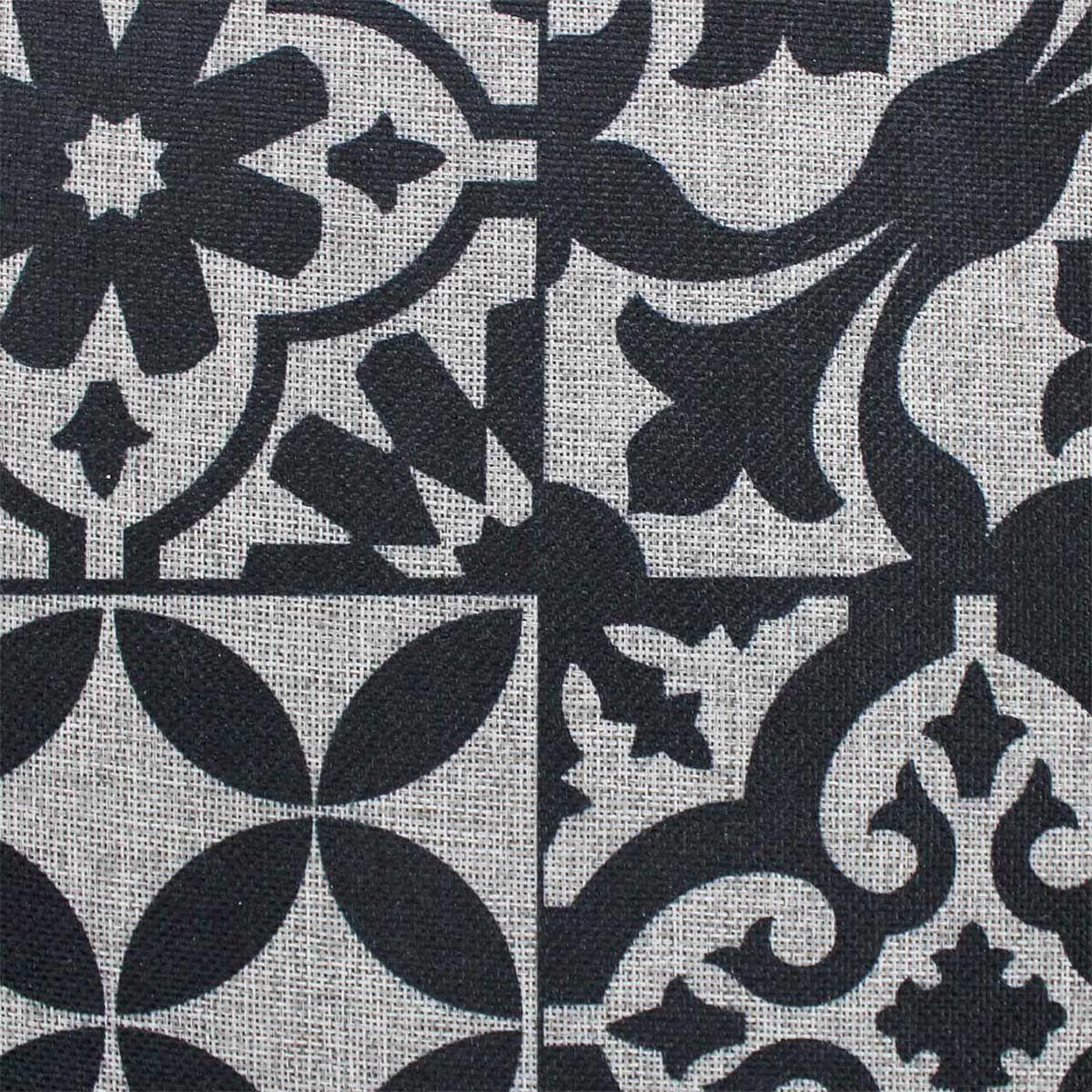 Voir la diapositive 2 : Douceur d'Intérieur Tapis tissé imprimé  bizancia  45x75cm gris