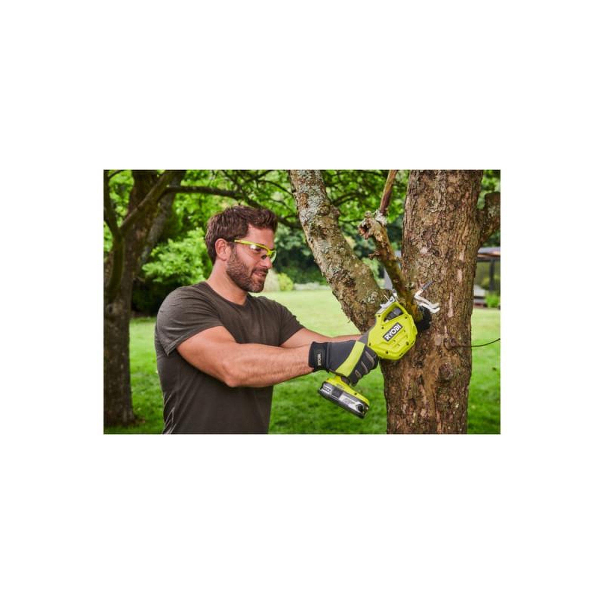 Voir la diapositive 2 : Ryobi Pack ryobi elagueur à main ry18psa-0 - 18v one+ - 1 batterie 2.0ah - 1 chargeur rapide